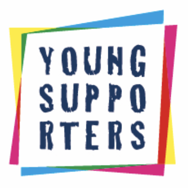 Logo der Young Supporters zusammen mit Veranstaltungsdaten
